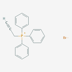 molecular formula C21H18BrP B044493 三苯丙炔基溴化鏻 CAS No. 2091-46-5