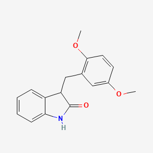 3-(2,5-dimethoxybenzyl)-1,3-dihydro-2H-indol-2-one