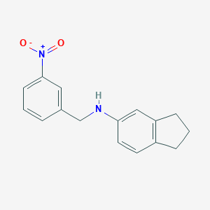 N-(3-nitrobenzyl)-5-indanamine