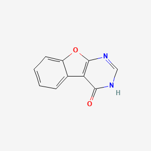 molecular formula C10H6N2O2 B4449551 [1]benzofuro[2,3-d]pyrimidin-4(3H)-one 