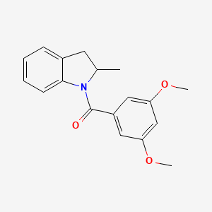 1-(3,5-dimethoxybenzoyl)-2-methylindoline