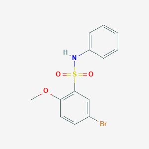 5-bromo-2-methoxy-N-phenylbenzenesulfonamide