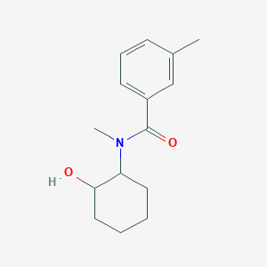 N-(2-hydroxycyclohexyl)-N,3-dimethylbenzamide