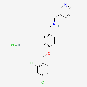 {4-[(2,4-dichlorobenzyl)oxy]benzyl}(pyridin-3-ylmethyl)amine hydrochloride