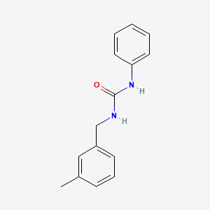 molecular formula C15H16N2O B4450146 N-(3-methylbenzyl)-N'-phenylurea 