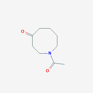 B044505 1-Acetylazocan-4-one CAS No. 114326-04-4