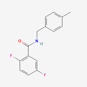 2,5-difluoro-N-(4-methylbenzyl)benzamide