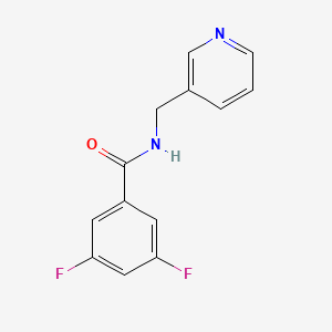 3,5-difluoro-N-(3-pyridinylmethyl)benzamide