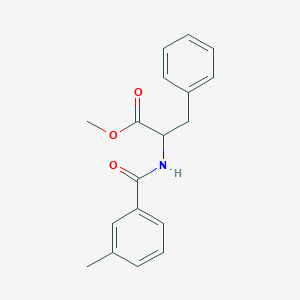 methyl N-(3-methylbenzoyl)phenylalaninate