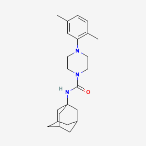 N-1-adamantyl-4-(2,5-dimethylphenyl)-1-piperazinecarboxamide