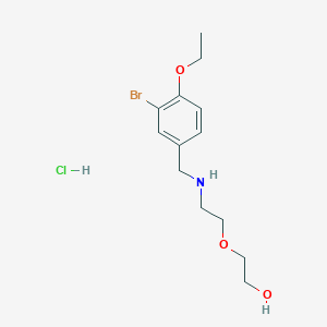 2-{2-[(3-bromo-4-ethoxybenzyl)amino]ethoxy}ethanol hydrochloride