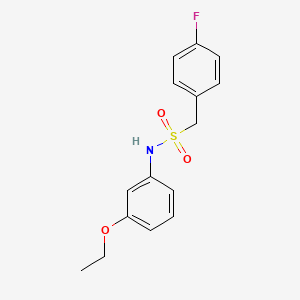 N-(3-ethoxyphenyl)-1-(4-fluorophenyl)methanesulfonamide