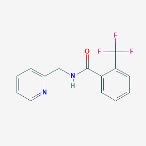 N-(2-pyridinylmethyl)-2-(trifluoromethyl)benzamide