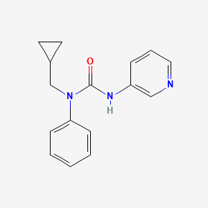 N-(cyclopropylmethyl)-N-phenyl-N'-3-pyridinylurea