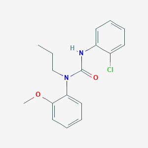 N'-(2-chlorophenyl)-N-(2-methoxyphenyl)-N-propylurea