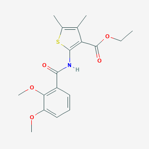 Ethyl 2-[(2,3-dimethoxybenzoyl)amino]-4,5-dimethylthiophene-3-carboxylate