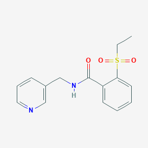 2-(ethylsulfonyl)-N-(3-pyridinylmethyl)benzamide