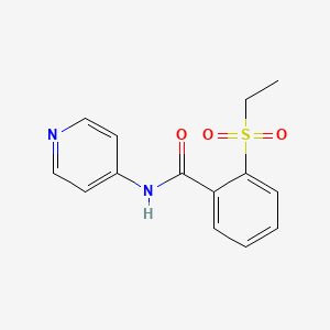 2-(ethylsulfonyl)-N-4-pyridinylbenzamide