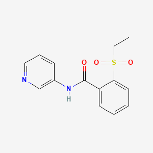 2-(ethylsulfonyl)-N-3-pyridinylbenzamide