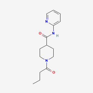 1-butyryl-N-2-pyridinyl-4-piperidinecarboxamide