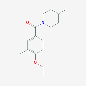 1-(4-ethoxy-3-methylbenzoyl)-4-methylpiperidine