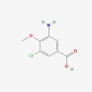 3-amino-5-chloro-4-methoxybenzoic acid