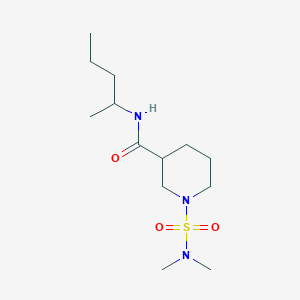 1-[(dimethylamino)sulfonyl]-N-(1-methylbutyl)-3-piperidinecarboxamide