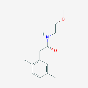 2-(2,5-dimethylphenyl)-N-(2-methoxyethyl)acetamide