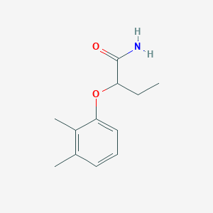 molecular formula C12H17NO2 B4452692 2-(2,3-dimethylphenoxy)butanamide 