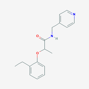 2-(2-ethylphenoxy)-N-(4-pyridinylmethyl)propanamide