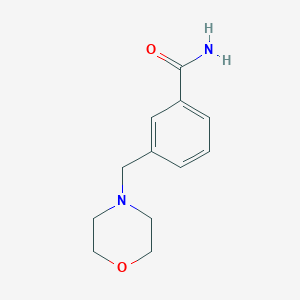 molecular formula C12H16N2O2 B4452806 3-(4-morpholinylmethyl)benzamide 