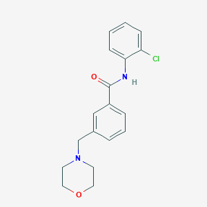 N-(2-chlorophenyl)-3-(4-morpholinylmethyl)benzamide