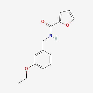 N-(3-ethoxybenzyl)-2-furamide