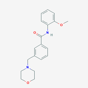 N-(2-methoxyphenyl)-3-(4-morpholinylmethyl)benzamide