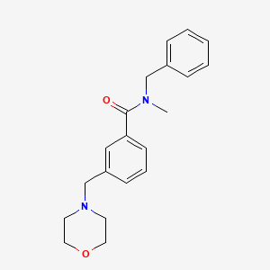 N-benzyl-N-methyl-3-(4-morpholinylmethyl)benzamide