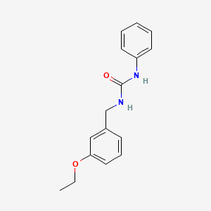 molecular formula C16H18N2O2 B4452956 N-(3-ethoxybenzyl)-N'-phenylurea 