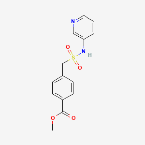 methyl 4-{[(3-pyridinylamino)sulfonyl]methyl}benzoate