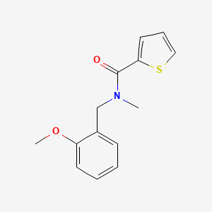 N-(2-methoxybenzyl)-N-methyl-2-thiophenecarboxamide