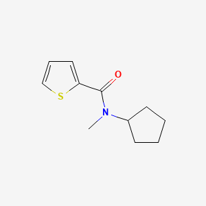 N-cyclopentyl-N-methyl-2-thiophenecarboxamide