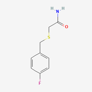 2-[(4-fluorobenzyl)thio]acetamide