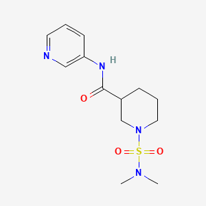 1-[(dimethylamino)sulfonyl]-N-3-pyridinyl-3-piperidinecarboxamide