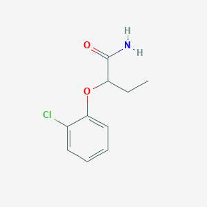 2-(2-chlorophenoxy)butanamide