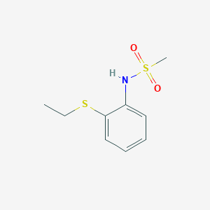 N-[2-(ethylsulfanyl)phenyl]methanesulfonamide