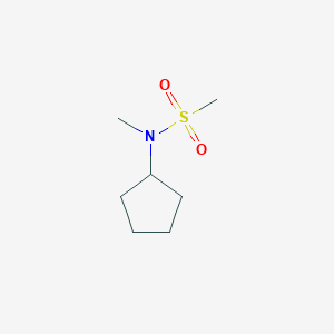 N-cyclopentyl-N-methylmethanesulfonamide