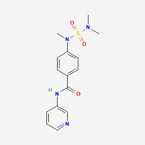 4-[[(dimethylamino)sulfonyl](methyl)amino]-N-3-pyridinylbenzamide