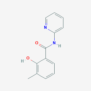 2-hydroxy-3-methyl-N-(pyridin-2-yl)benzamide