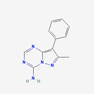 7-methyl-8-phenylpyrazolo[1,5-a][1,3,5]triazin-4-amine