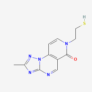 7-(2-mercaptoethyl)-2-methylpyrido[3,4-e][1,2,4]triazolo[1,5-a]pyrimidin-6(7H)-one