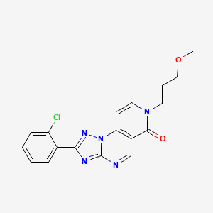 2-(2-chlorophenyl)-7-(3-methoxypropyl)pyrido[3,4-e][1,2,4]triazolo[1,5-a]pyrimidin-6(7H)-one