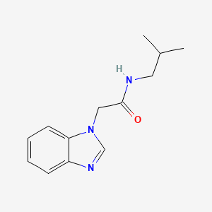 2-(1H-benzimidazol-1-yl)-N-(2-methylpropyl)acetamide